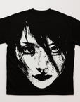 REBELIISH GRUNGE FACE T-SHIRT